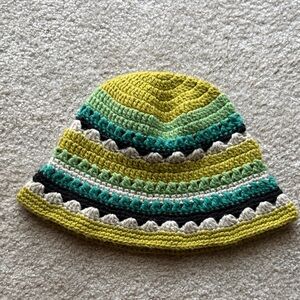 Colorful Striped Kids Crochet Hat